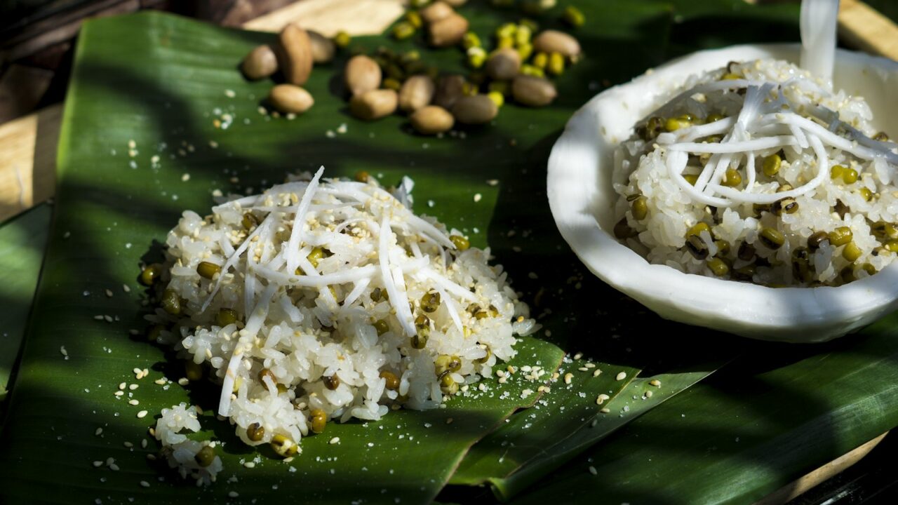 Durian Glutinous Rice (Pulut) Recipe