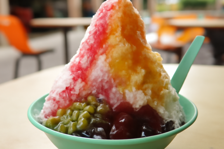 Durian Ice Kachang: A Local Twist
